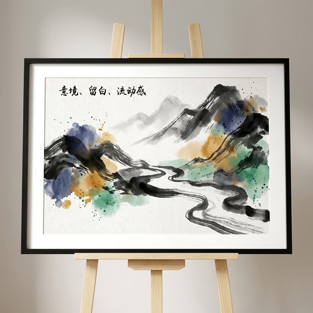 水墨画