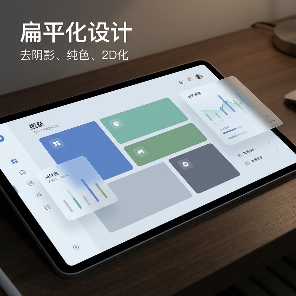 扁平化